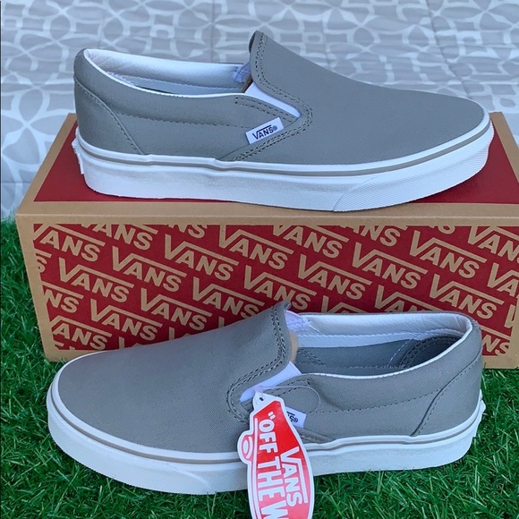 VANS CLASSIC SLIP-ON WILD DOVE/TRUE WHITE WMNS - Picture 11 of 16